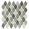 Andova Tiles SAMPLE Plume 225 x 125 Glass Novelty Mosaic Wall Tile SAM-ANDPLU516 - alternate 1